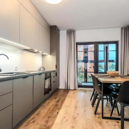 Platinium Dwie Motlawy River View Danzig Exterior foto