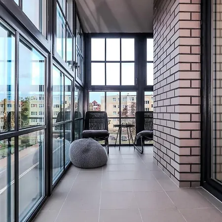 Platinium Dwie Motlawy River View Danzig Exterior foto