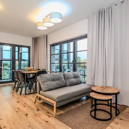 Platinium Dwie Motlawy River View Danzig Exterior foto
