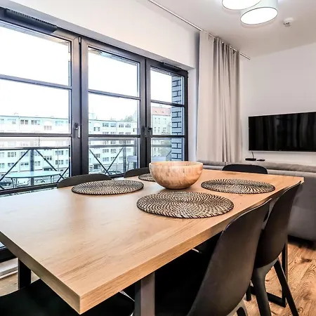 Platinium Dwie Motlawy River View Danzig Exterior foto