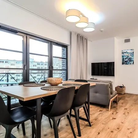 Platinium Dwie Motlawy River View Danzig Exterior foto